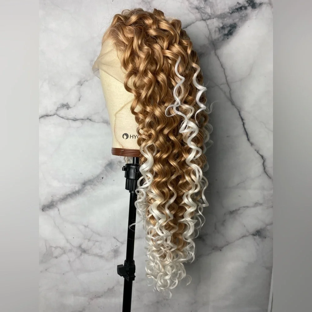 Blonde Highlight Lace Front Wig